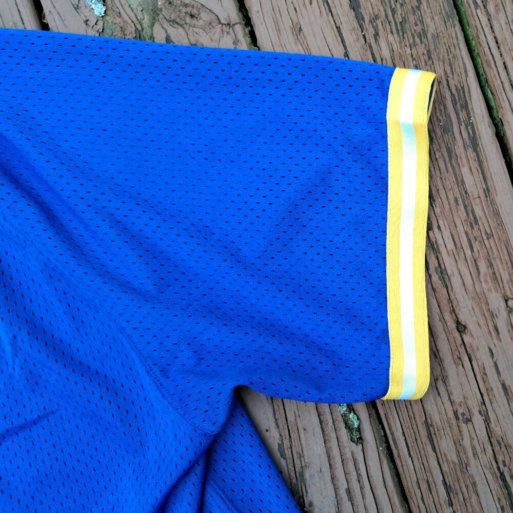 %Mitchell & Ness Golden State Warriors ( The City ) Jersey Size 4XL Men - Picture 2 of 7